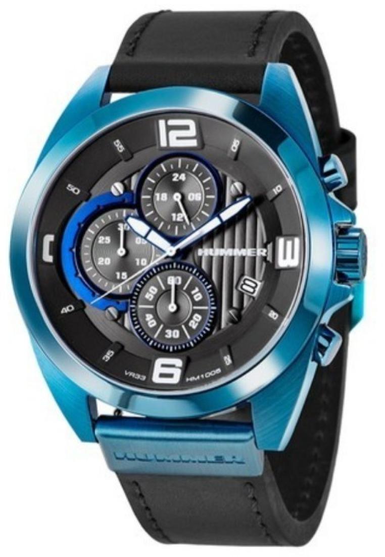 Hummer HM1005-1845C Kulit Hitam Biru Cowok