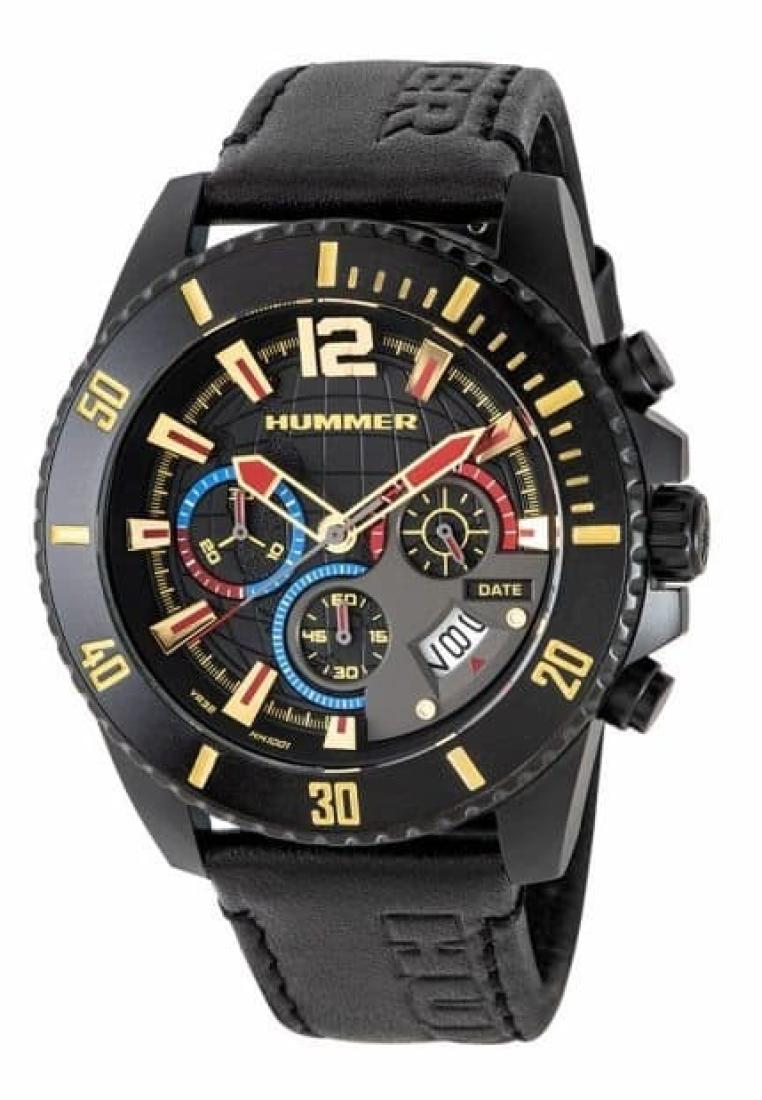 HUMMER HM1001-1735C Kulit Full Black Cowok