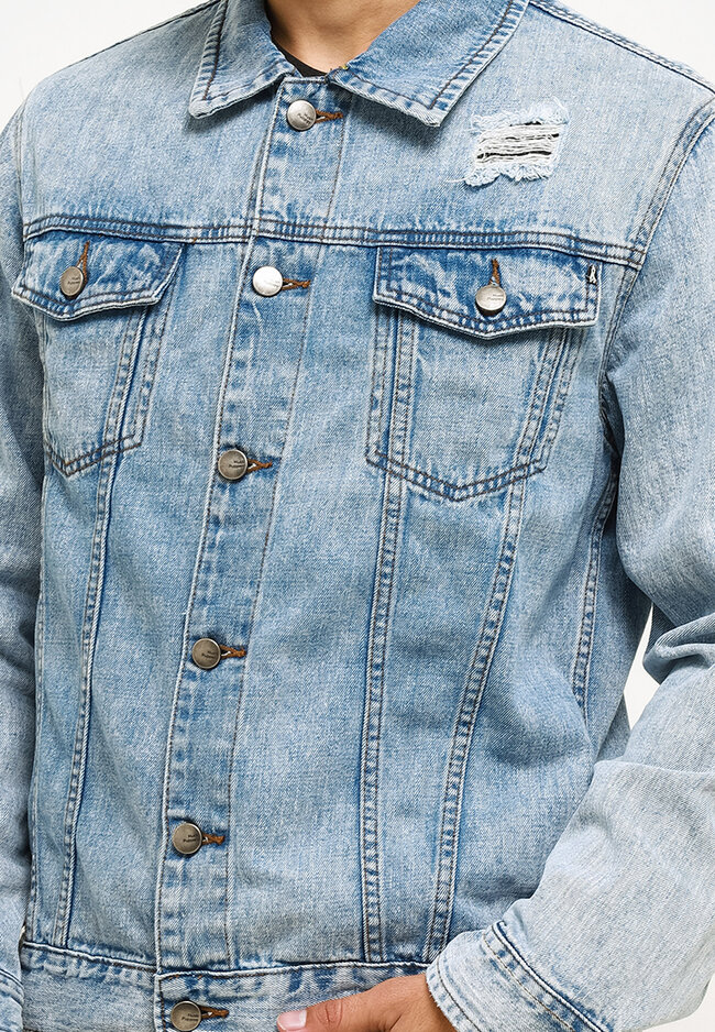 black pepper denim jacket