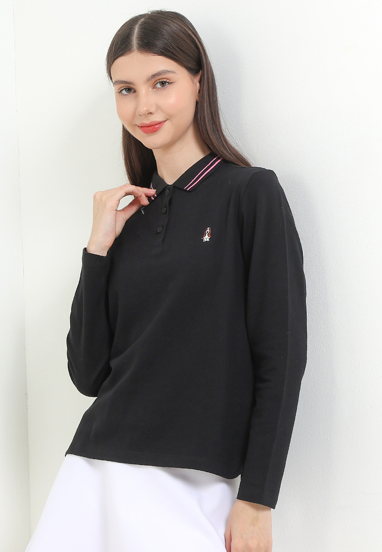 Hush Puppies Lalabu Polo Long Sleeve Polo