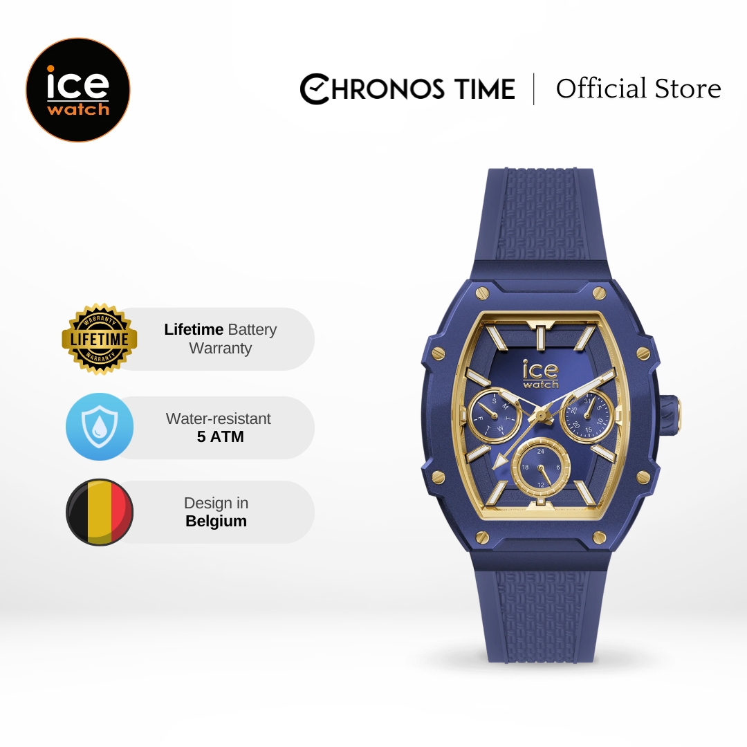 Ice Watch Jam Tangan Wanita Ice Watch ICE Boliday - Digital Blue 40mm [023802]