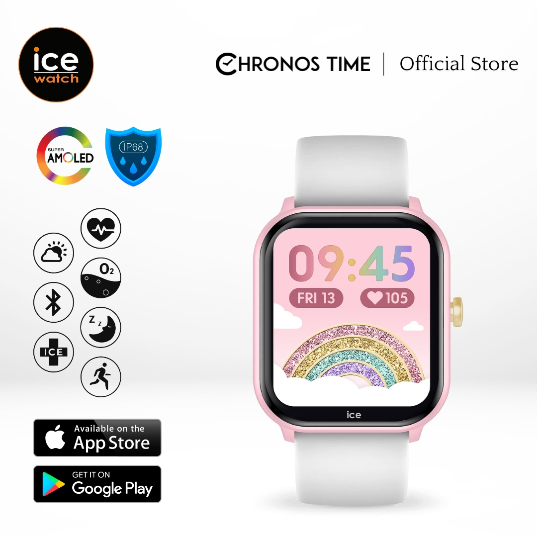 Ice Watch ICE Junior Smart Watch 2.0 rectangular 1.75 - Pink 40x35mm [022797]