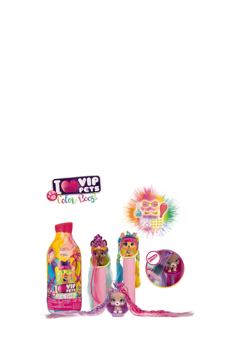 IMC TOYS VIP PETS S3 COLOR BOOST - Surprise Toys