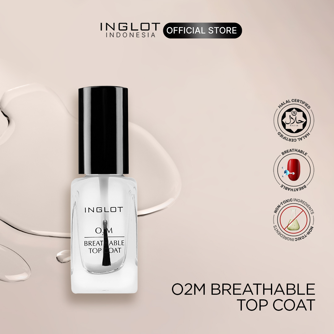 INGLOT O2M BREATHABLE TOP COAT