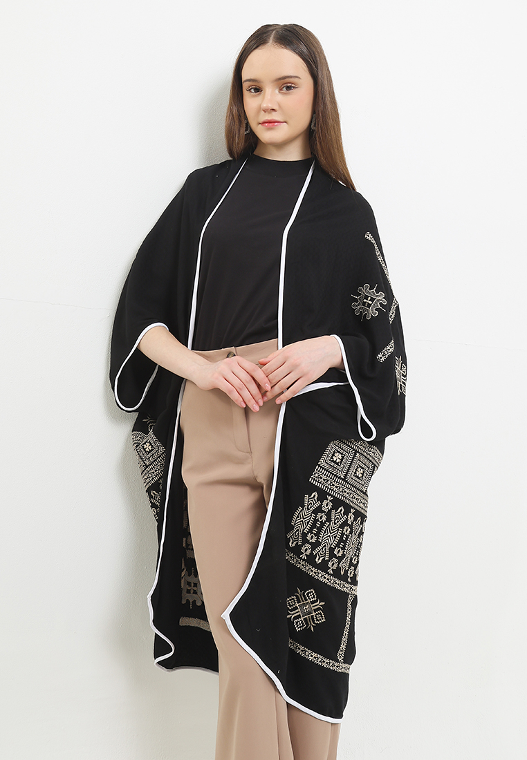Intresse Malam Sulam Selaka Shawl