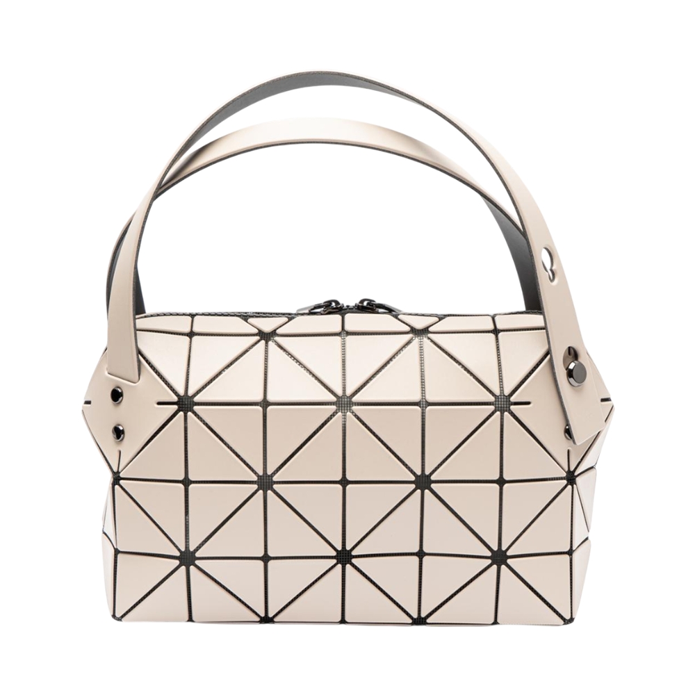Issey Miyake Boston Handbag Beige