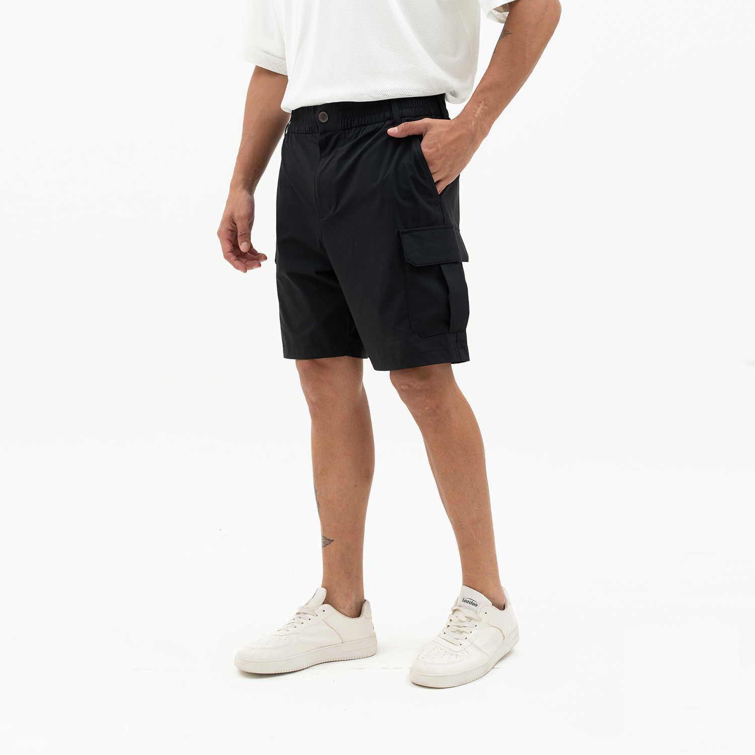 Jack Nicklaus Golden Bear Men's Short Pant Regular Fit GBR5I21B3 Black