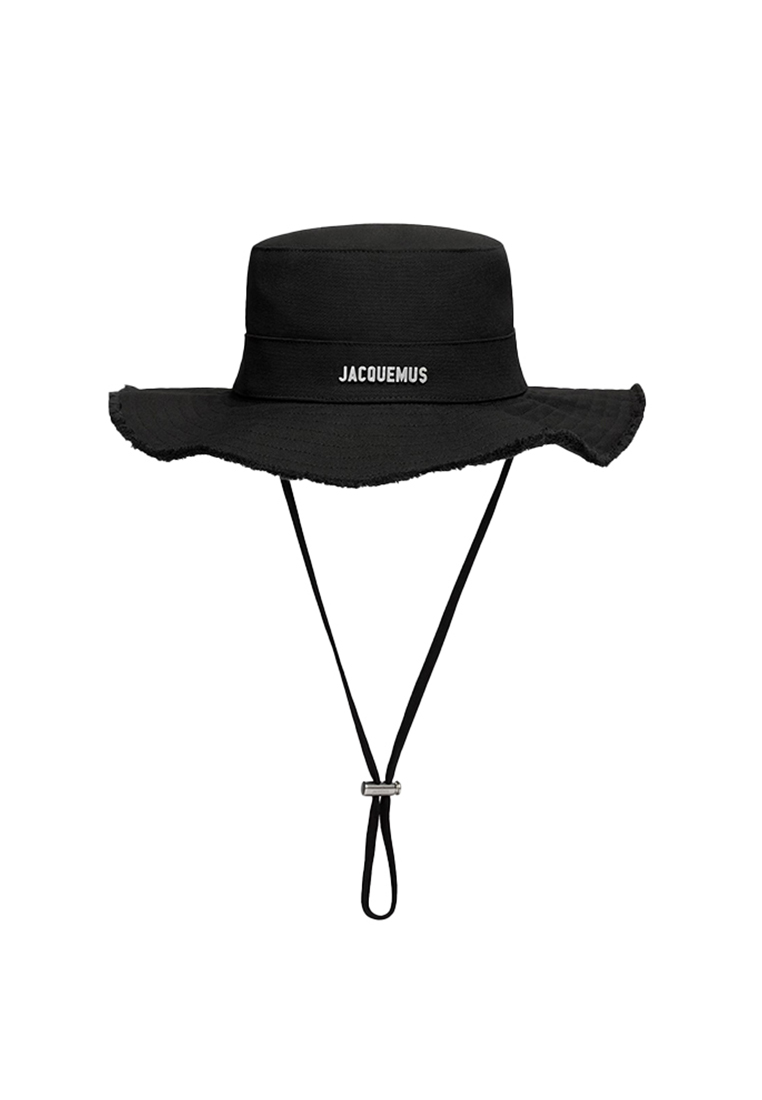 Jacquemus Men'S Hat In Black 213Ac002 5001
