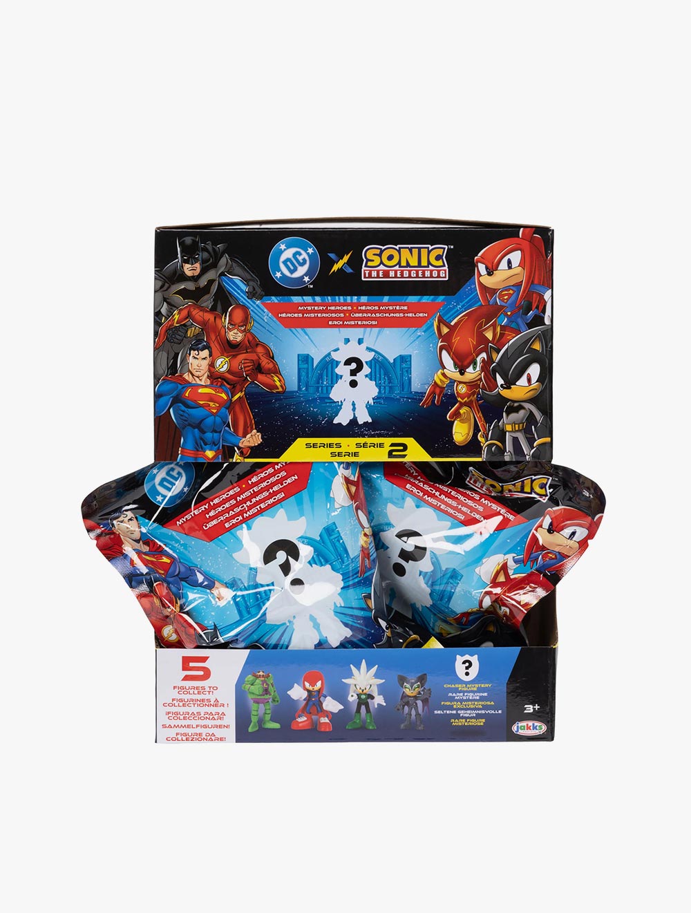 JAKKS CXS26 SONIC 2INCH FIGURE ASST WAVE 2 - CXS431354