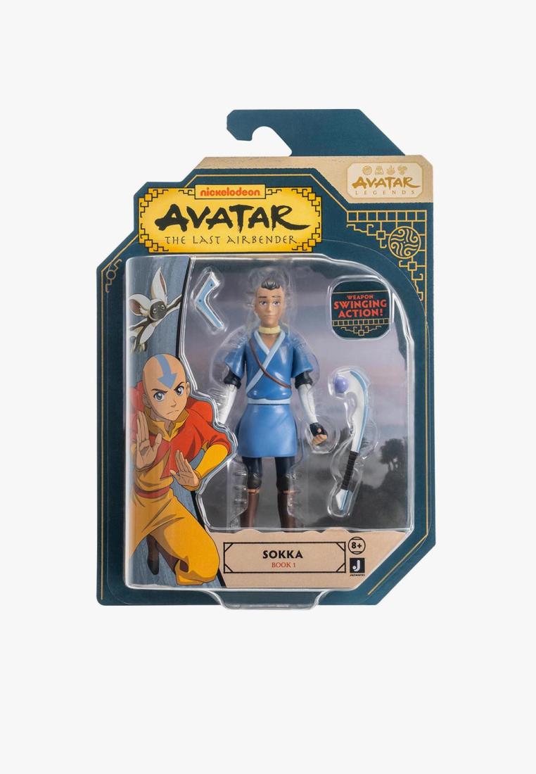 Jazwares Avatar Legends The Last Airbender Sokka Book 1 4.5-Inch Figure Boomerang Weapon - AVJAVTL00