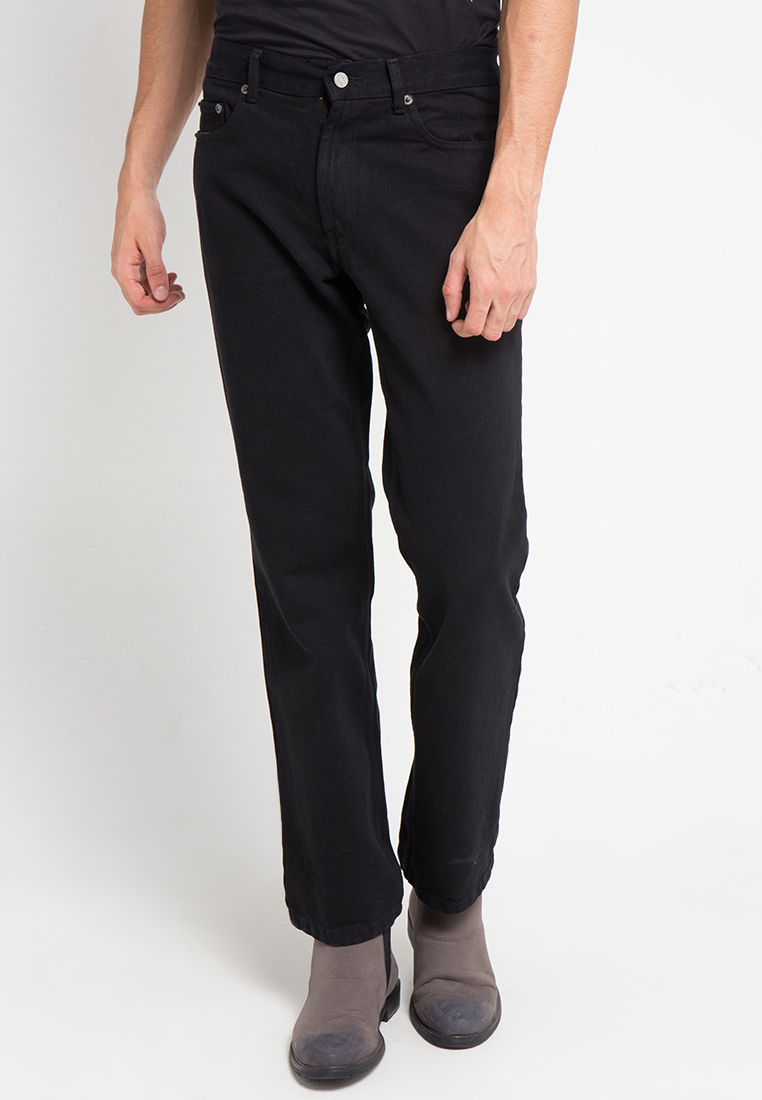 Jimmy Martin Celana Panjang Cotton Twill Roll Up