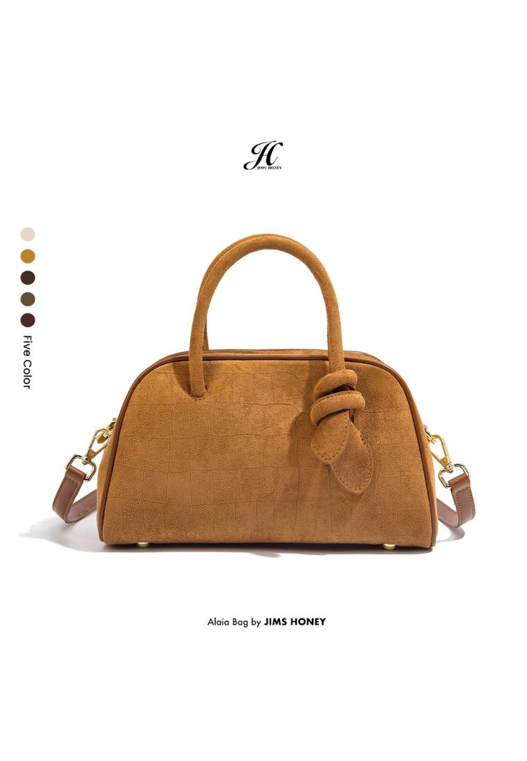 JIMS HONEY - ALAIA BAG - CARAMEL