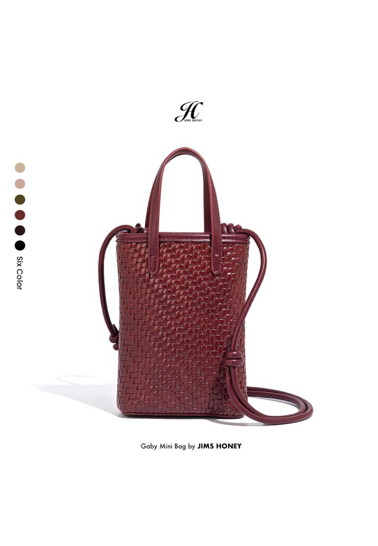 JIMS HONEY - GABY MINI BAG - MAROON