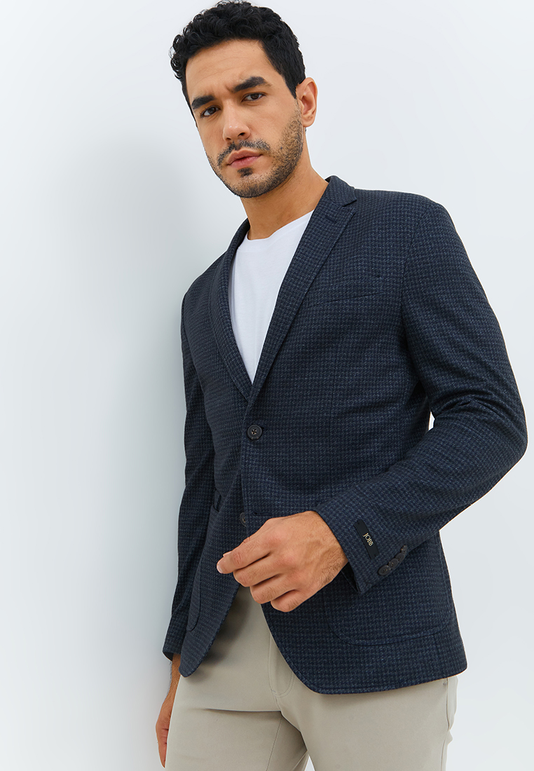 Jobb Sisley-T2 Jas Pria Slim Fit Navy