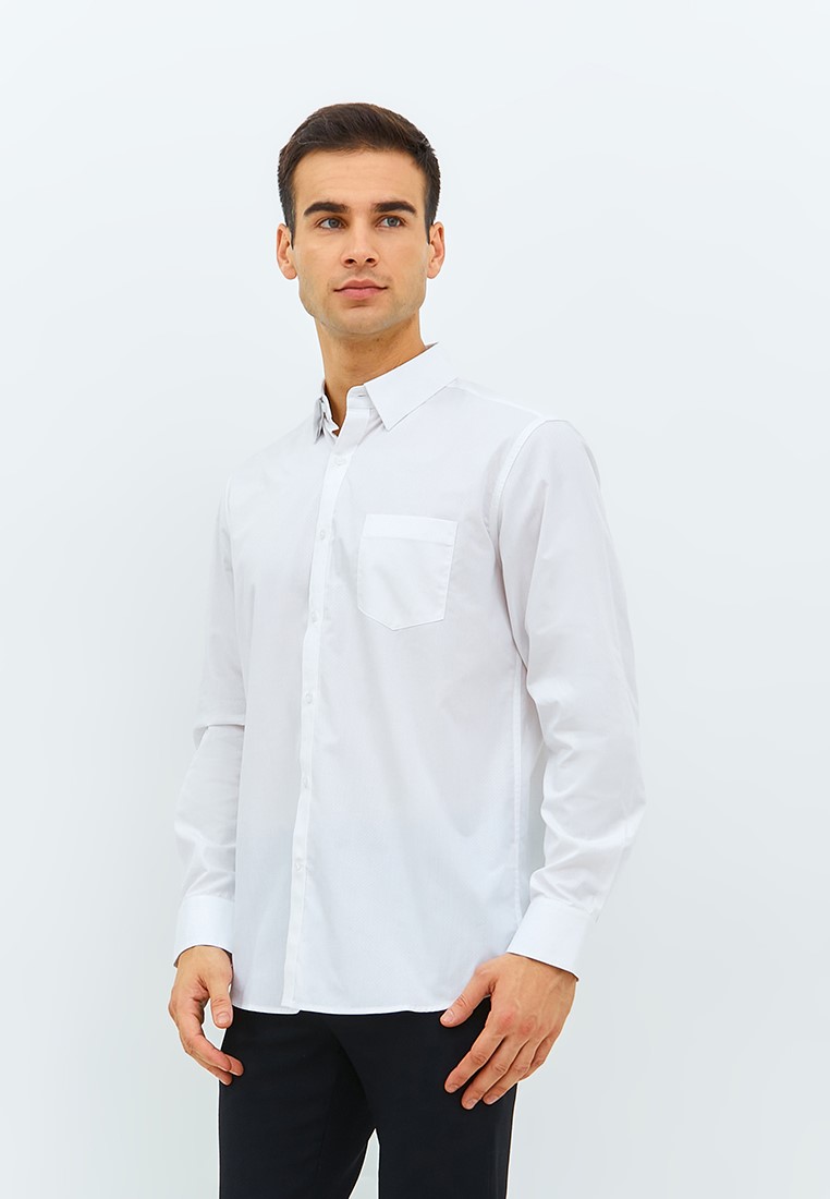 Jobb Doric Kemeja Pria Lengan Panjang Regular Fit Putih