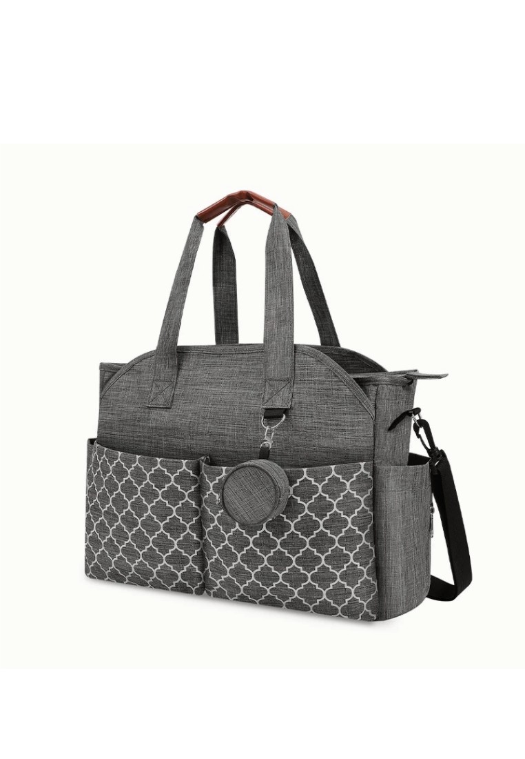 jodyan Gassanov Grey Tote Selempang Tas Ibu Bayi Slingbag