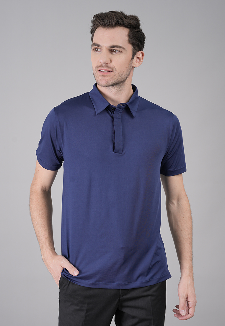 Johnwin Polo Drifit Polo Shirt Kaos Polo Navy Polos FWS.638.H007.003