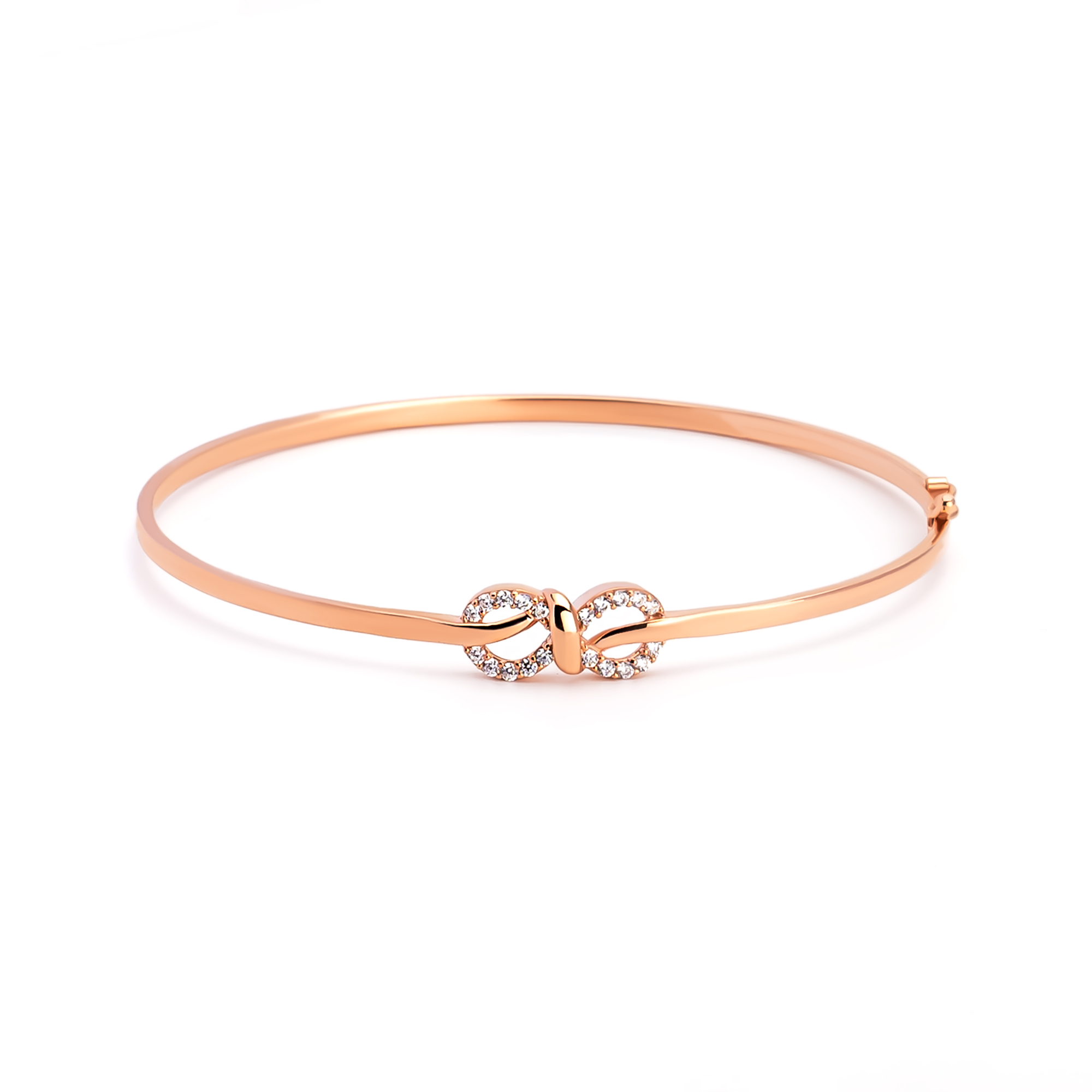 Juene Jewelry Gelang Emas 8K - To Infinity Gold Bangle - Terra Collection - Juene Jewelry
