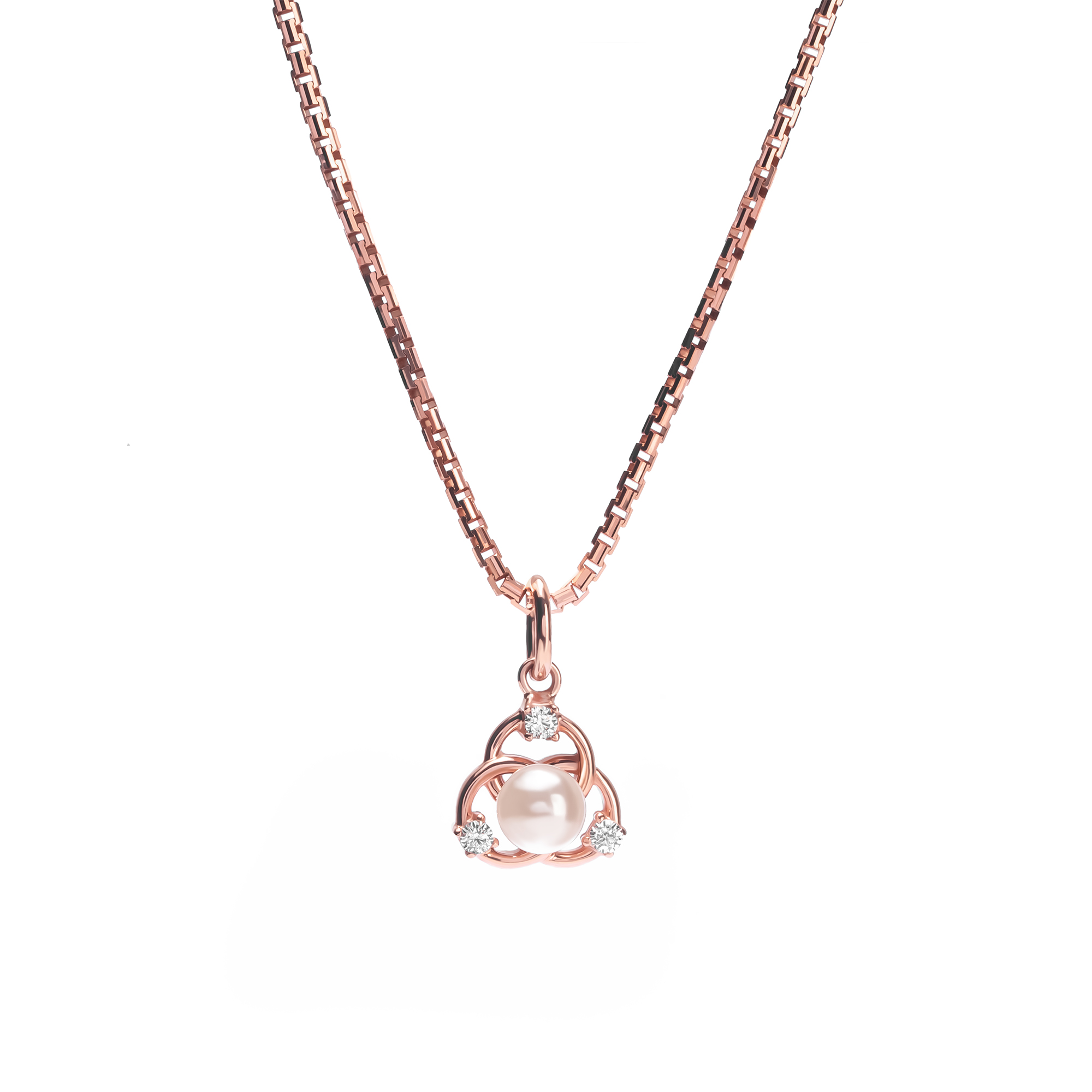 Juene Jewelry Kalung rantai Emas 7K -  Tissa Gold Necklace - Luxxe 04 Collection - Juene Jewelry