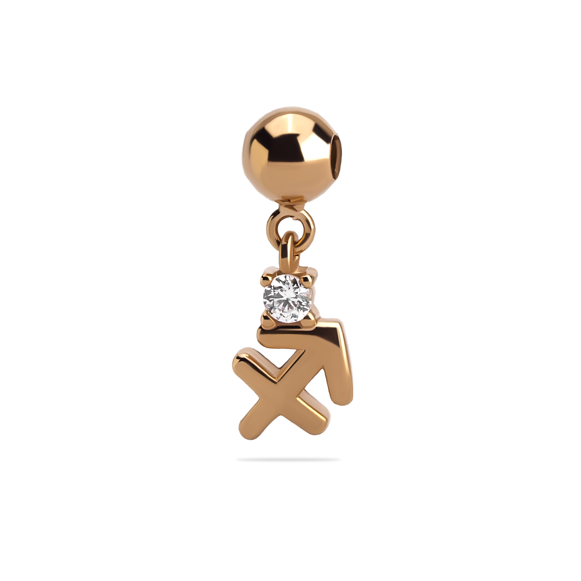 Juene Jewelry Liontin Emas 7K - Sagitarius Gold Charm - Luxxe 01 Collection - Juene Jewelry