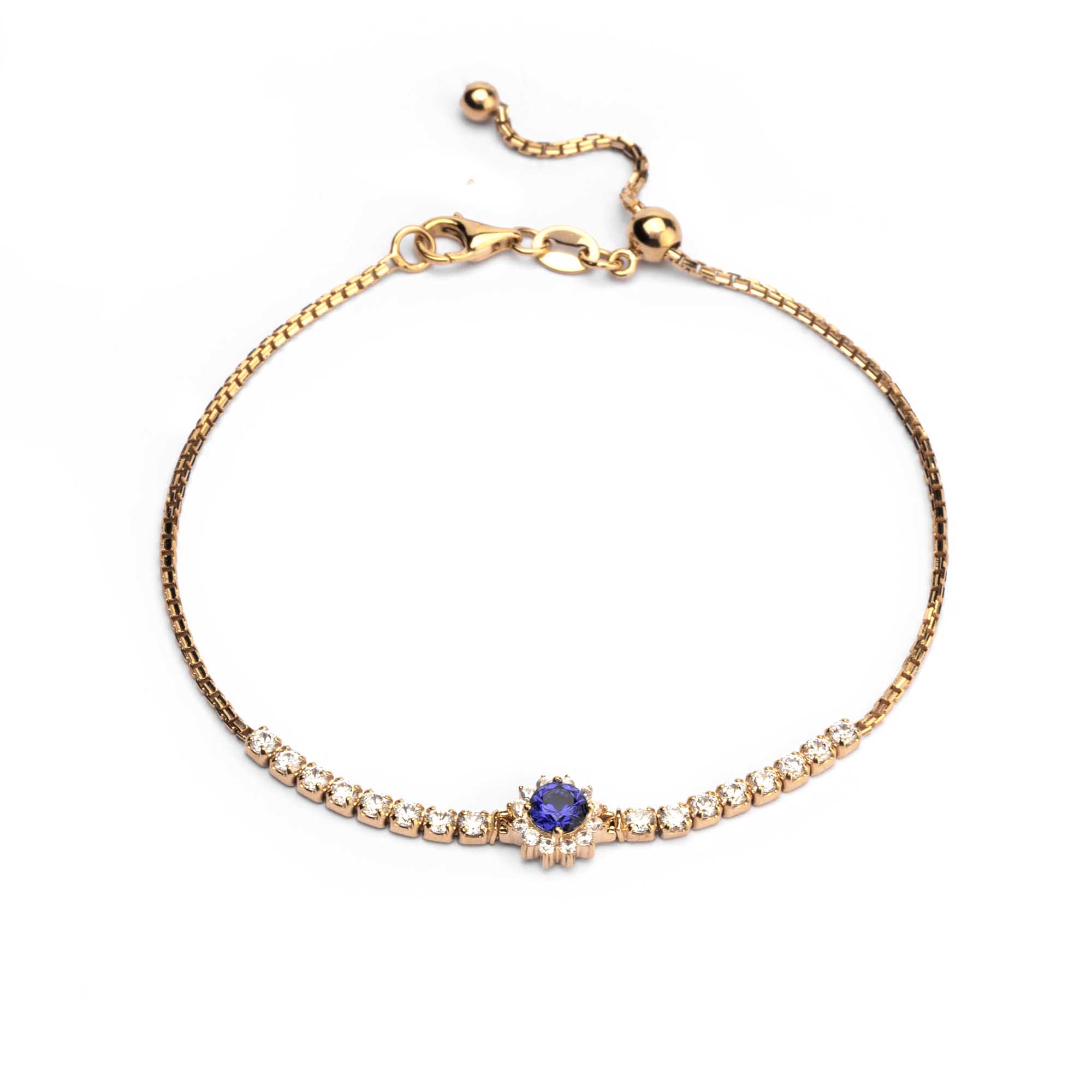 Juene Jewelry Gelang  Serut Emas 7K - Laina Gold Bracelet - Moonveil Collection - Juene Jewelry