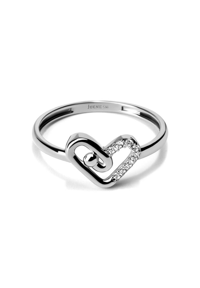 Juene Jewelry Cincin Emas 8K - Love Link  Gold Ring - Savara  Collection - Juene Jewelry