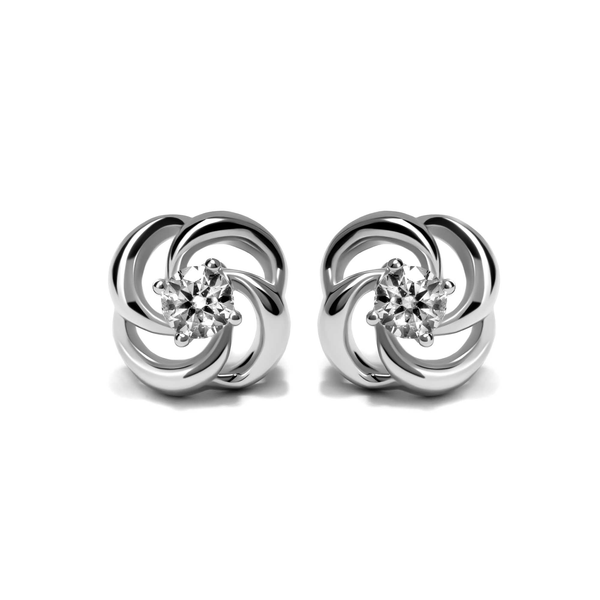 Juene Jewelry Anting Stud Emas 8K - Vera Gold Earring - Veya Collection - Juene Jewelry