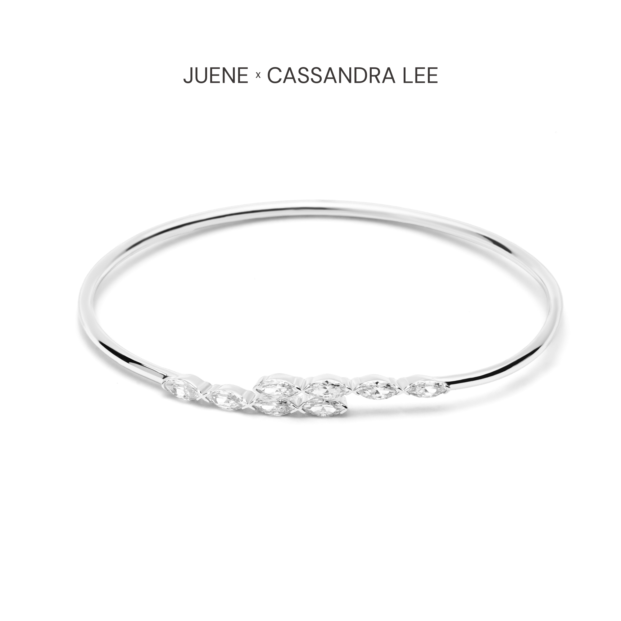Juene Jewelry Gelang Emas 7K - Passion Gold Bangle - Juene x Cassandra Lee Enchanted Collection - Ju