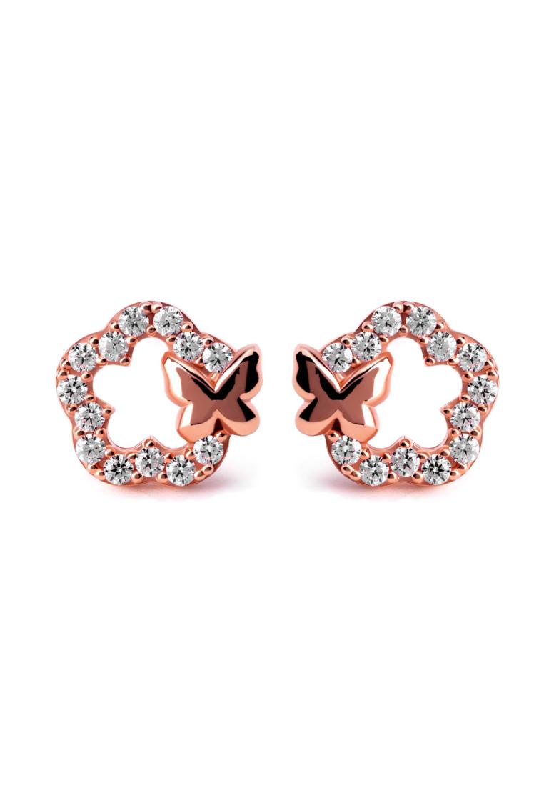 Juene Jewelry Anting Tusuk Emas 8K - Alessia Gold Earring - Savara Collection - Juene Jewelry