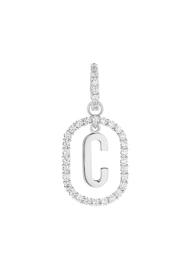 Juene Jewelry Liontin Huruf Emas 8K - Aerin C Gold Pendant - Terra Collection - Juene Jewelry