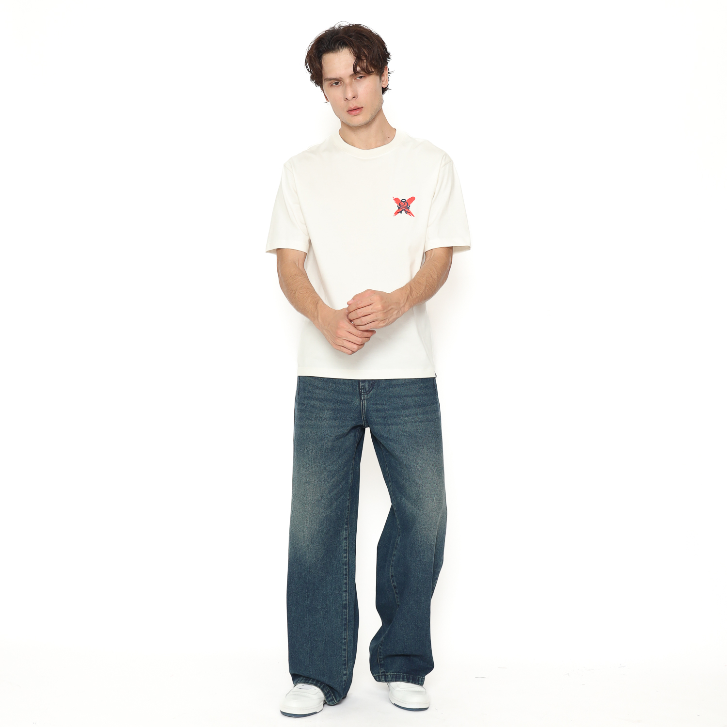 Juice Ematic Kaos Lengan Pendek Pria Krill Oversize Planet Surf