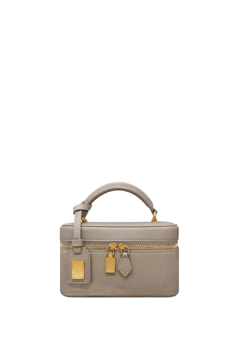 JW Pei Cleo Box Shape Top Handle Bag - Taupe
