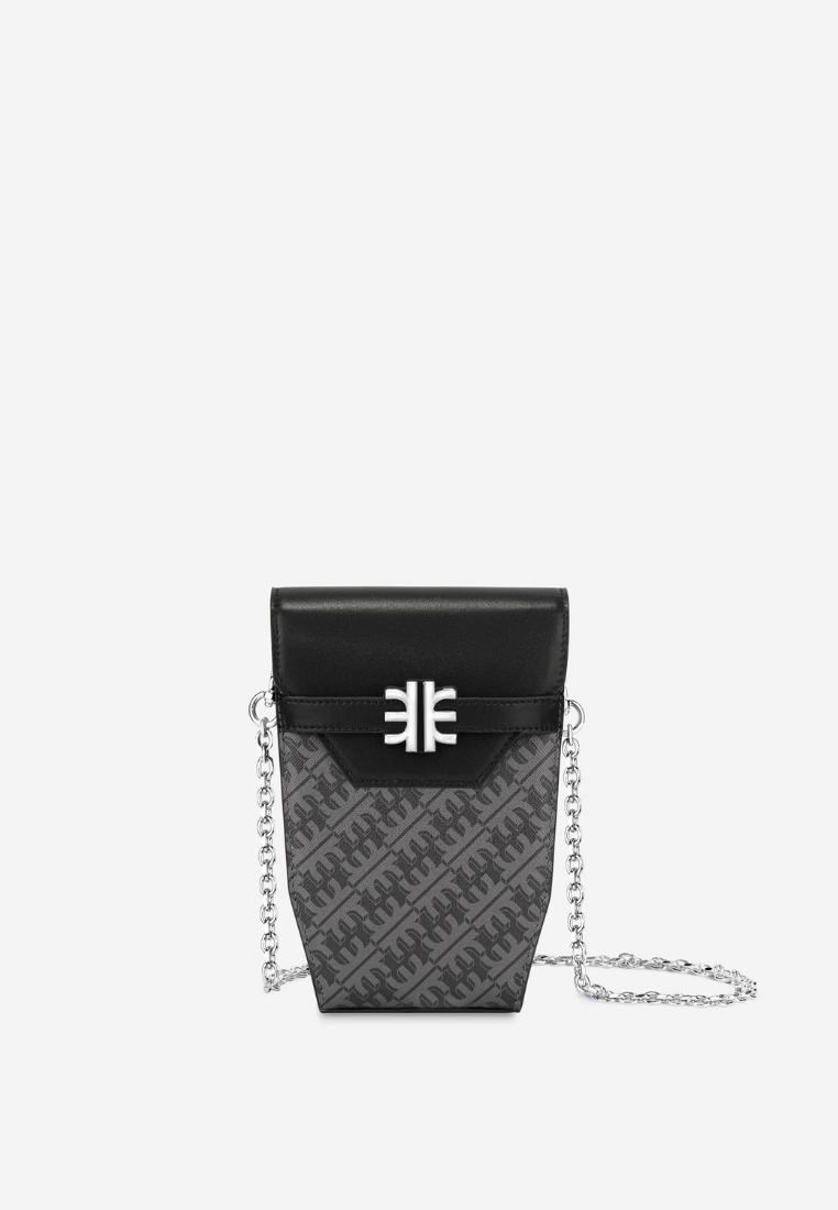 JW Pei Fei Chain Phone Case Iron Black