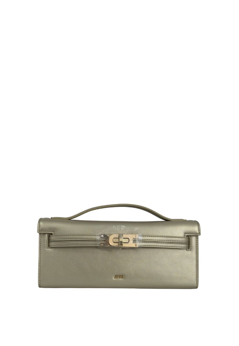 JW Pei Bria Structured Top Handle Bag - Gold