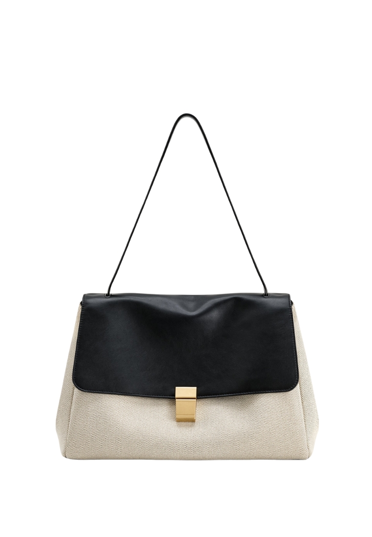 JW Pei Hilary Shoulder Bag - Black Canvas