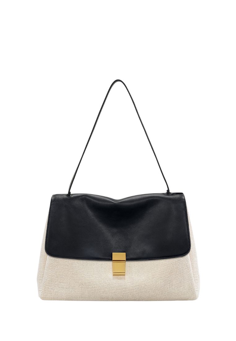 JW Pei Hilary Shoulder Bag - Black Canvas