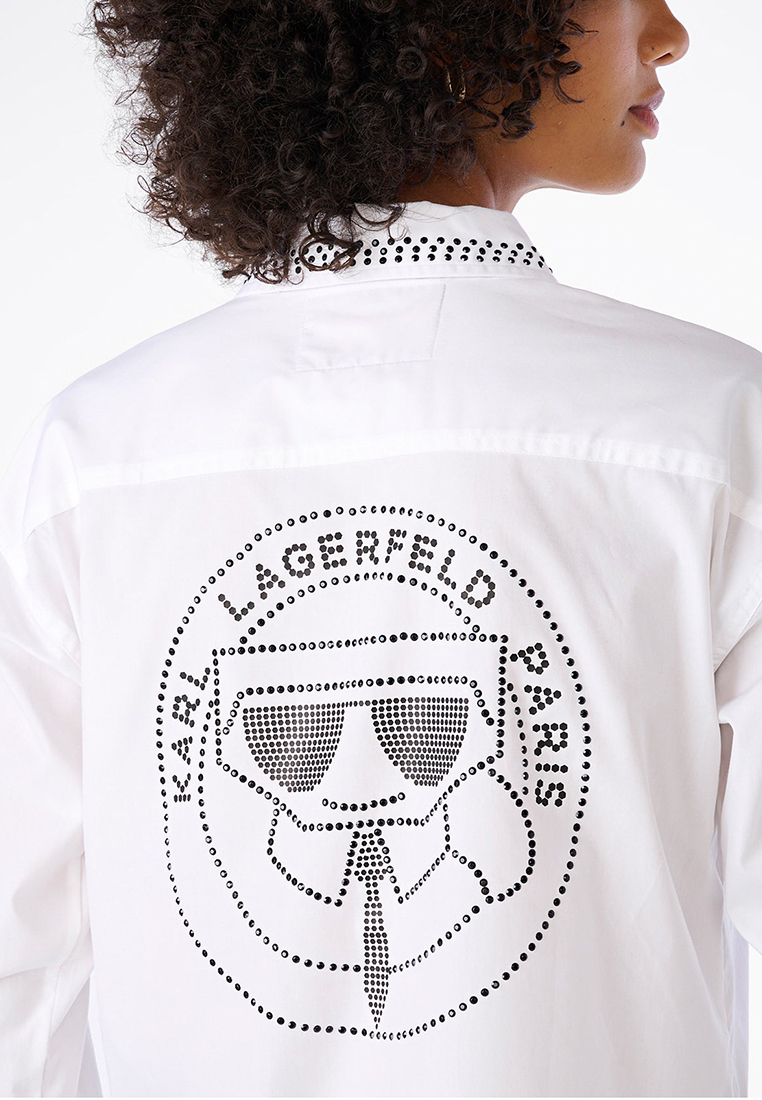 Karl Lagerfeld Emoji Studded Shirt