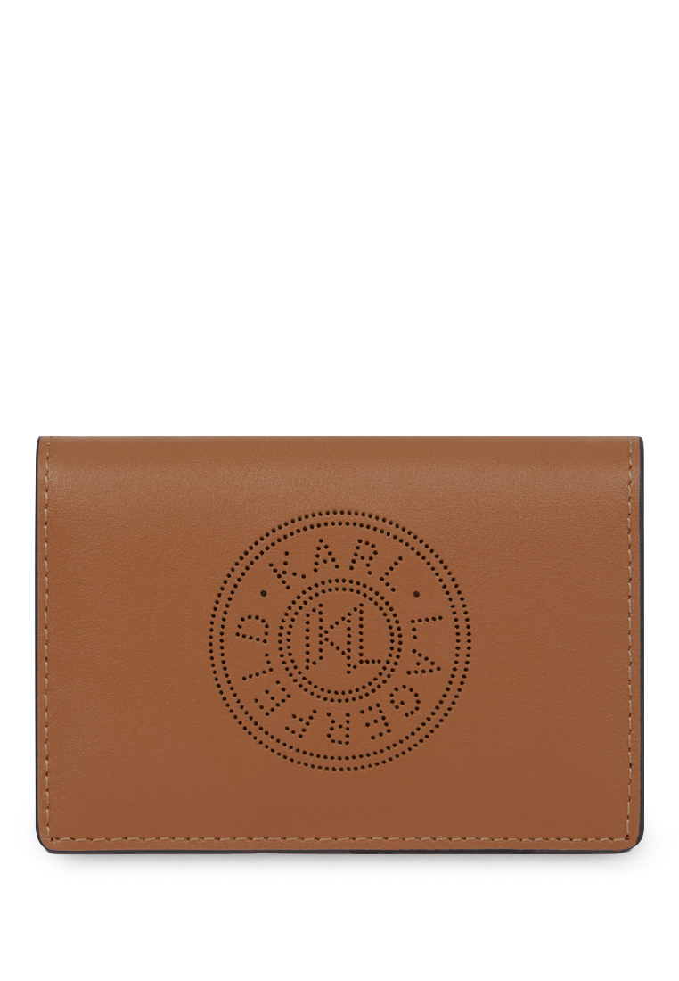KARL LAGERFELD K/Circle Flap Card Holder