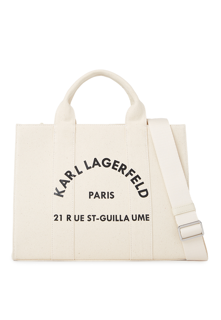 KARL LAGERFELD Rue St-Guillaume Square Medium Tote Bag