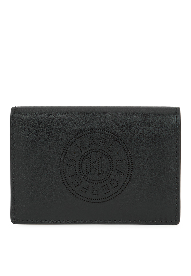 KARL LAGERFELD K/Circle Flap Card Holder