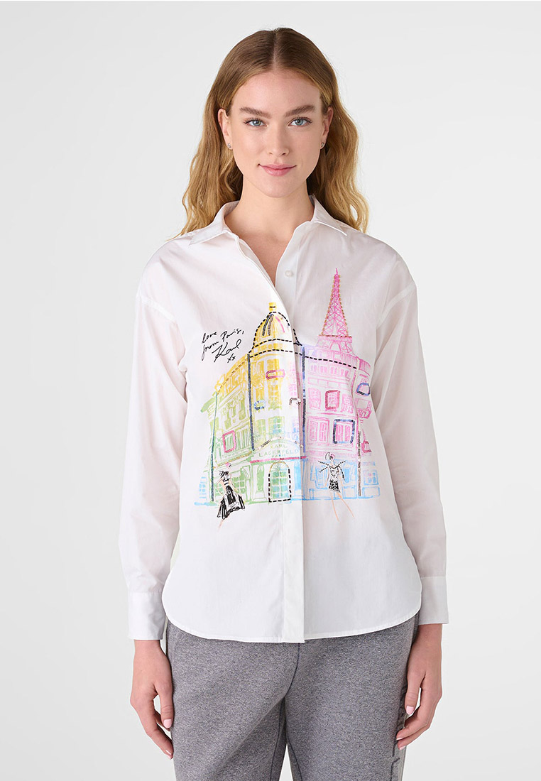 Karl Lagerfeld Paris Outline Shirt