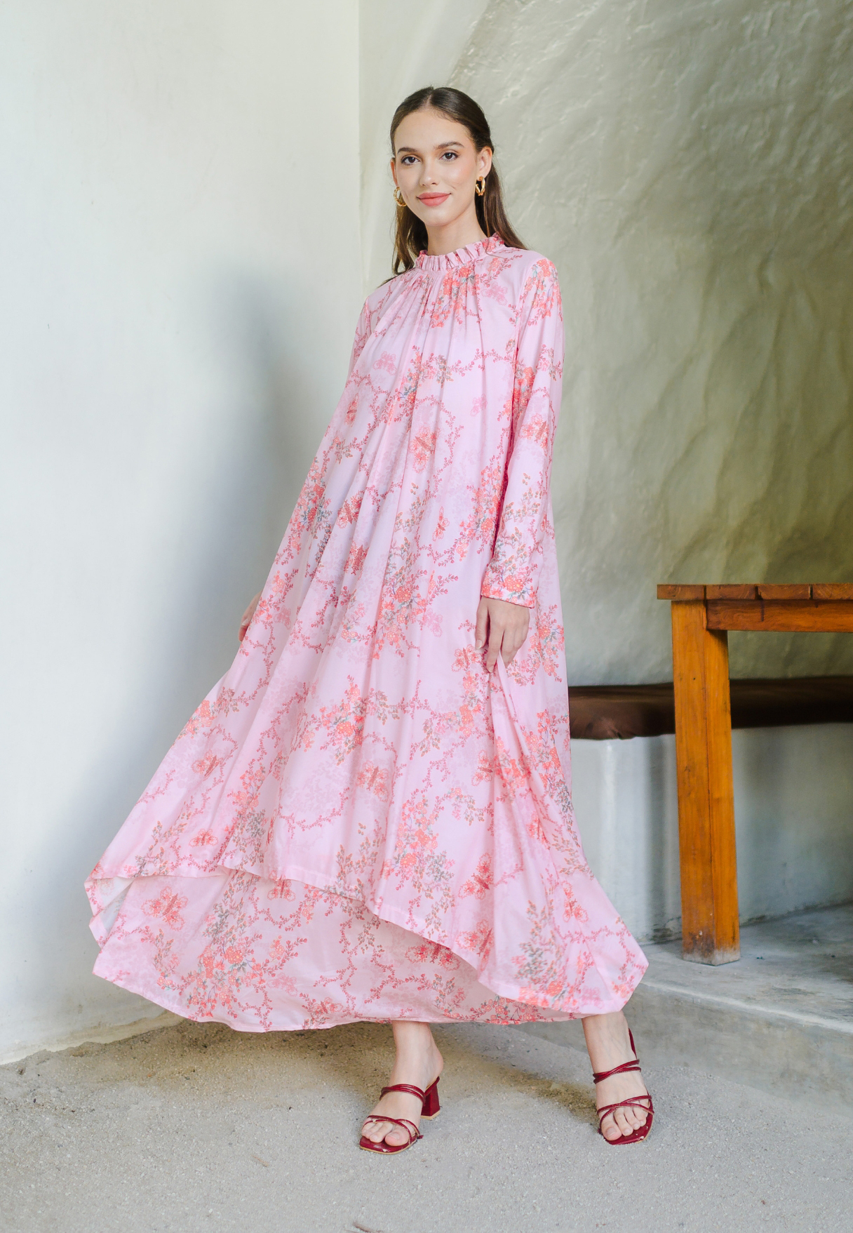 Kasa Heritage Rochelle Dress - Macaron