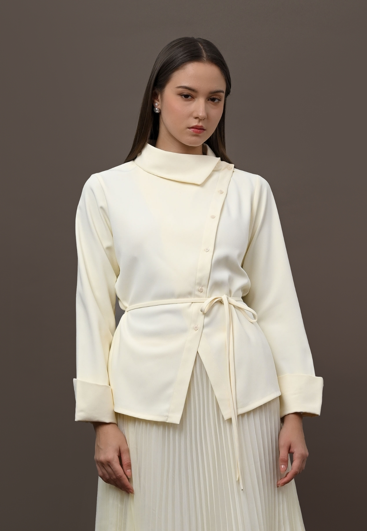 Kasa Heritage Eline Blouse - Crème