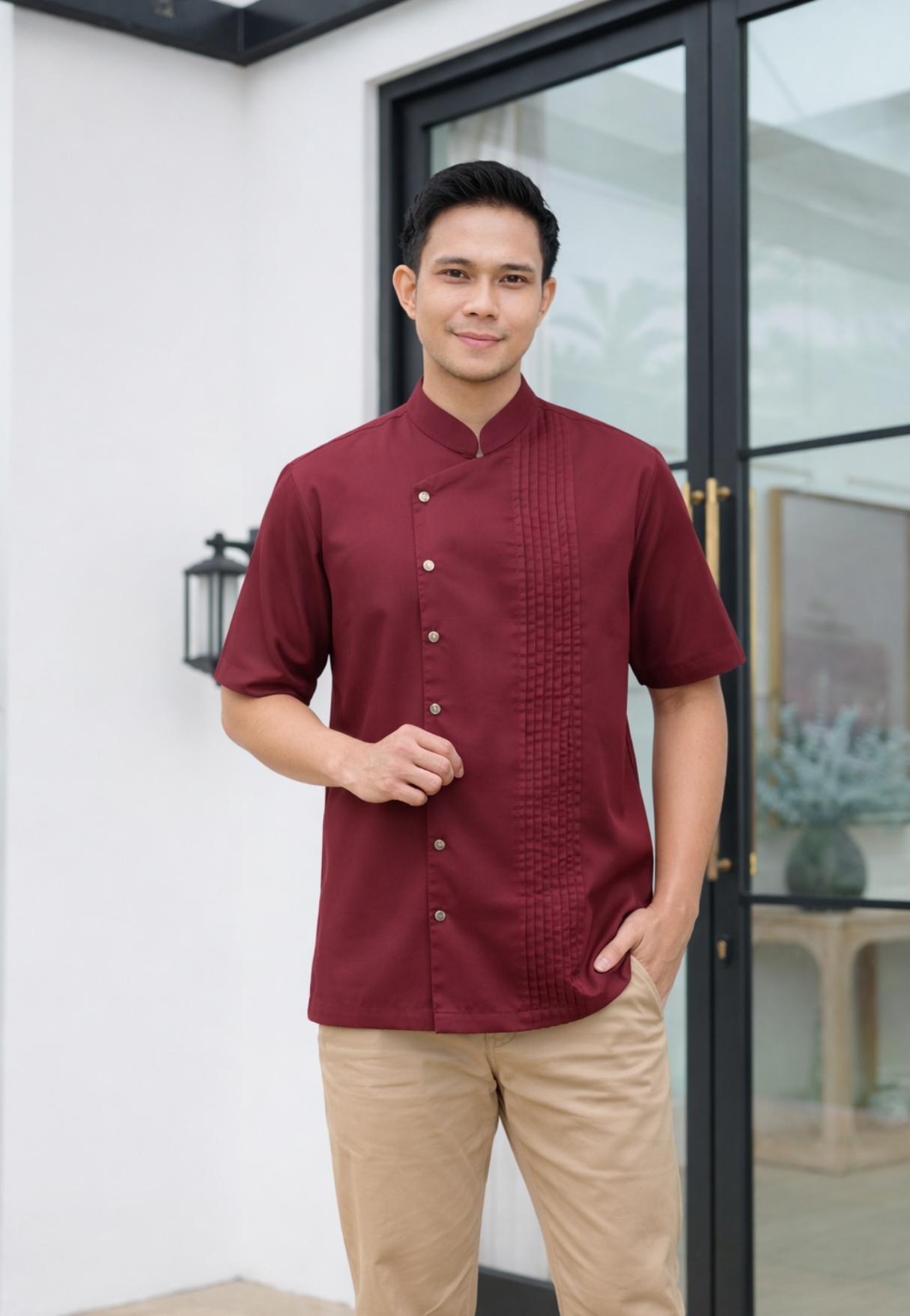 Kasa Heritage Azka Koko - Burgundy