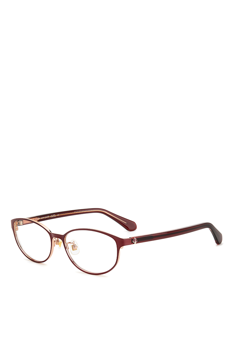 KATE SPADE Optical glasses OPHELIA/F-0AW, RECTANGULAR Shape with ROSE GOLD RED Color