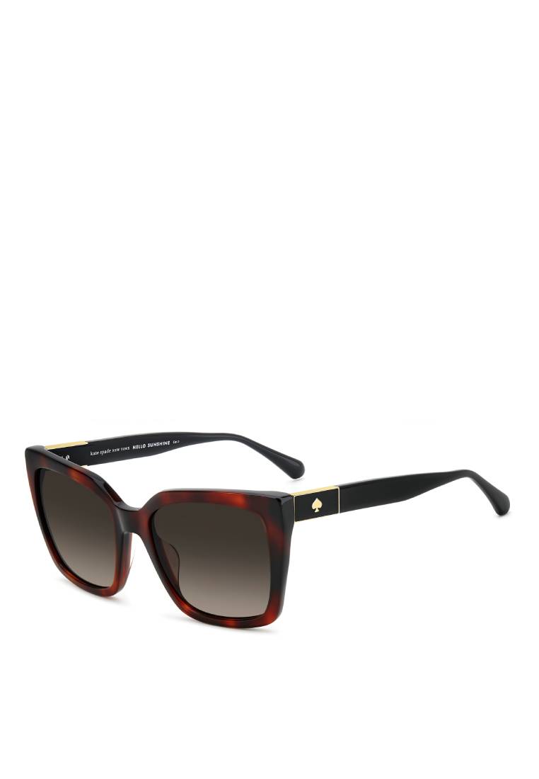 Kate Spade Sunglasses KS LILAH 2/G/S-086-HA, Square with Havana colour