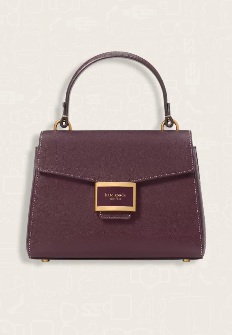 Kate Spade Katy Small Top-handle Bag Deep Cherry