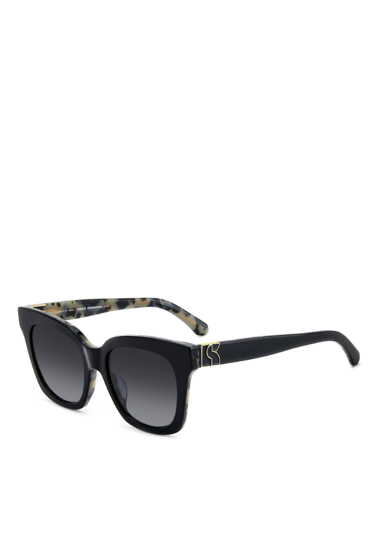 Kate Spade Sunglasses CONSTANCE/G/S-807-9O, Square Shape with Black color