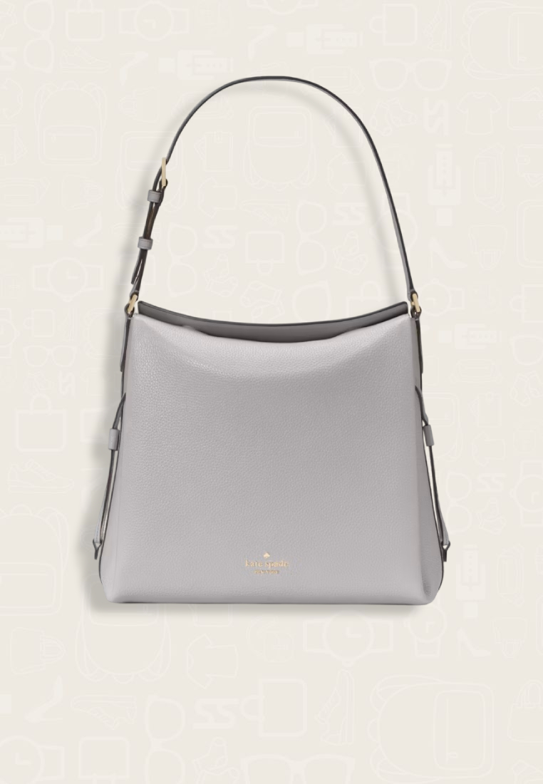 Kate Spade Dumpling Large Shoulder Bag Mountain Grey