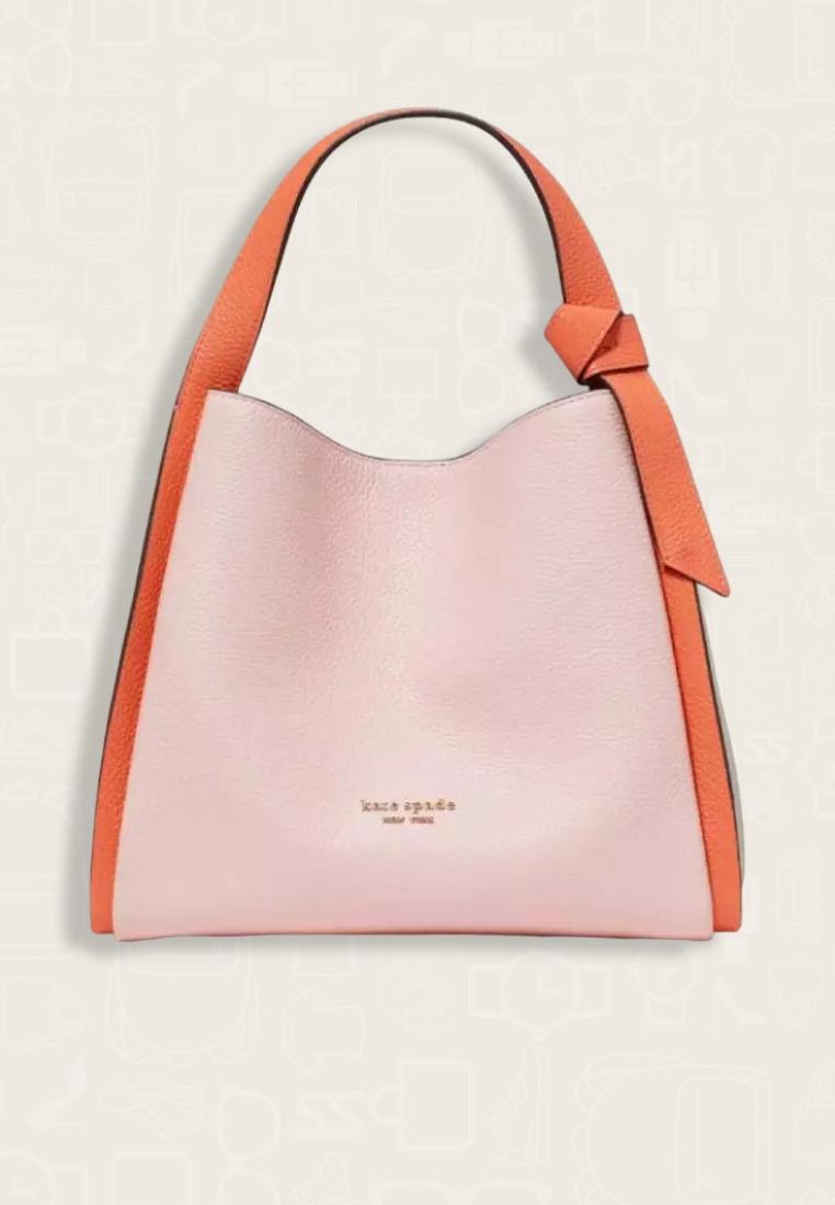 Kate Spade Knott Colorblocked Medium Crossbody Tote Crepe Pink Multi